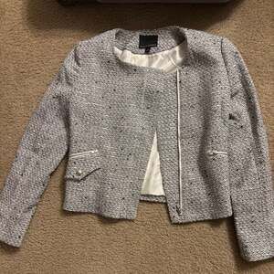Banana Republic Tweed Moto Jacket Size 4
